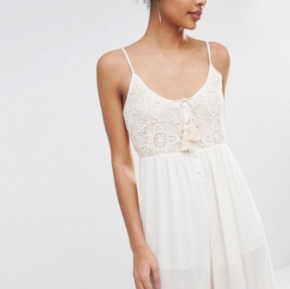 SOMEDAYS LOVIN Moon Sister Crochet Jumpsuit XS - Picture 7 of 7